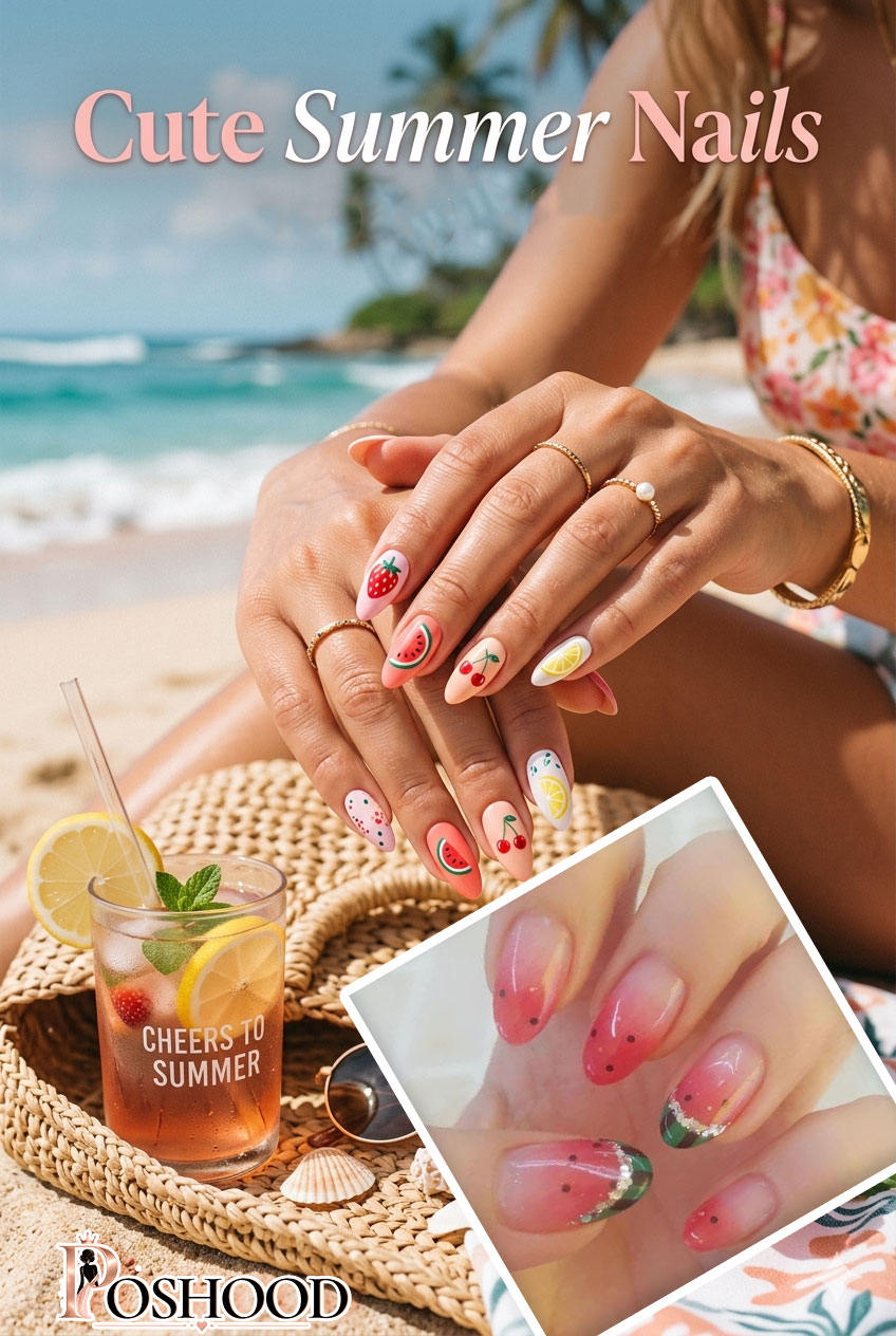 #SummerNails #FruitNails #WatermelonNails #CuteNails #VacationNails #NailInspiration #NailDesigns #SummerAesthetic #TrendingNails #PinterestStyle